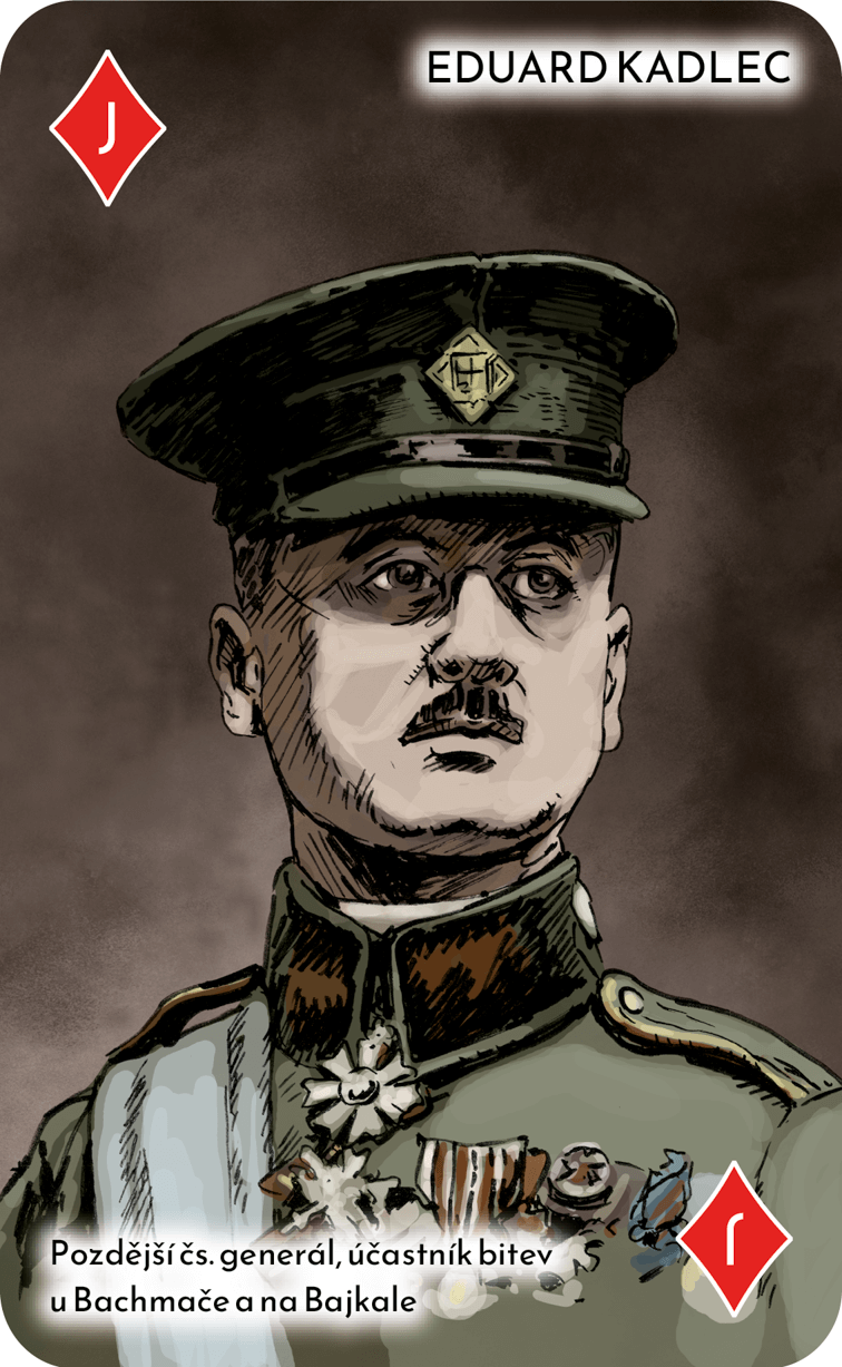 Eduard Kadlec Historie v kartách